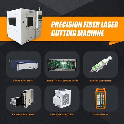 #ad SFX 1000W Precision Laser Cutter Metal Laser Cutting Machine for Aluminum Gold $28899.00