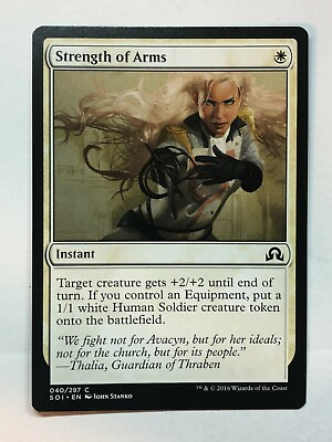 #ad MTG Strength of Arms Shadows over Innistrad 040 297 Regular Common $1.99