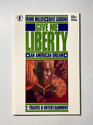 #ad Give Me Liberty #2 Frank Miller amp; Dave Gibbons VF NM Dark Horse Comics 1990 $9.99