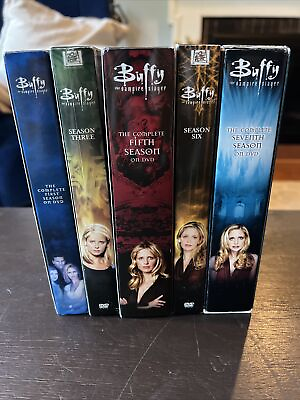 #ad Buffy the Vampire Slayer: Series DVD Seasons 1 3 5 6 7 $35.00