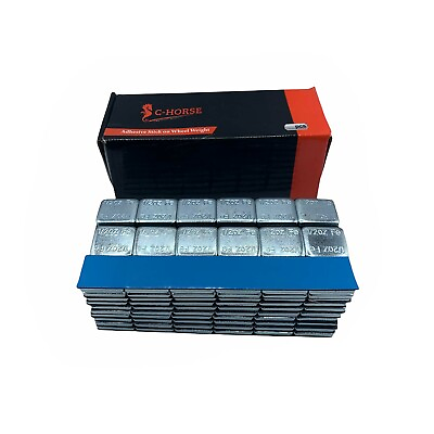 #ad BOX 360 pcs 1 4oz 0.25oz ZINC Coated Adhesive Stick on balance Wheel Weights $21.99