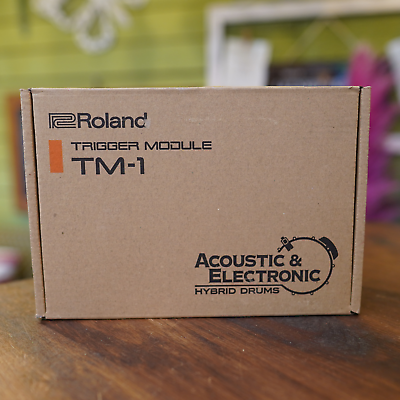 #ad Roland TM 1 Trigger Module Sound Source Hybrid Drum $165.99