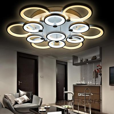 #ad Acrylic Modern LED Ceiling Light For Living Room Bedroom Chandelier Lamp $289.52