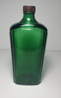 #ad Vintage Bright#x27;s Canadian Wine Bottle Green Embossed C $32.00