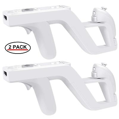 #ad 2 Pack Zapper Gun Compatible with Nintendo Wii Remote Wiimote Controller AU $19.95