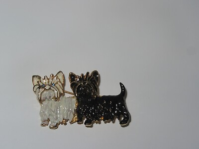 #ad Vintage Dog Brooch Pin Jewelry 219V $8.99