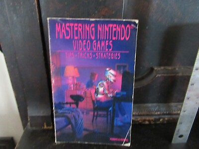 #ad Mastering Nintendo Video Games book Tips Tricks Strategies vintage $11.00