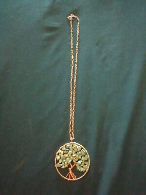#ad handmade tree of life necklace $20.00