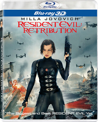 #ad Resident Evil: Retribution 3D Two Disc Blu ray $7.19
