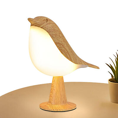 #ad Modern Magpie Bird LED Table Desk Lamp Bedside Touch Reading Night Light Bedroom $21.84