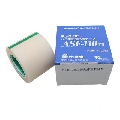#ad Teflon Tape ASF 110FR PTFE Film Adhesive High Temperature Tape 0.13mm*50mm*10m $59.07