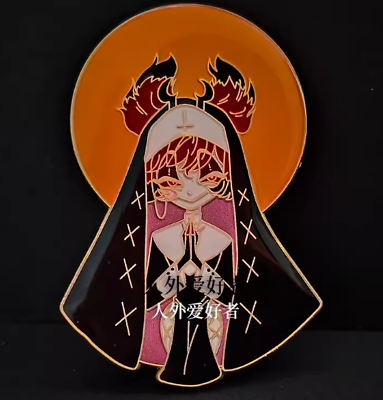 #ad #ad Hazbin Hotel Alastor Lucifer Metal Badge Brooch Pin Collection Gift Toy Anime $19.98
