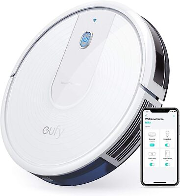 #ad Eufy BoostIQ RoboVac 15C Wi Fi 1300Pa Strong Suction Quiet WHITE $72.97