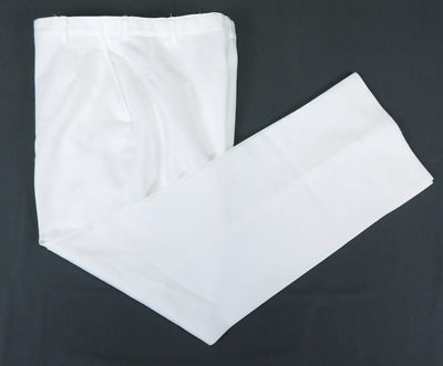 #ad US Navy Women#x27;s Pants 12 MP Petite White Summer Officer Service Dress Slacks $14.65