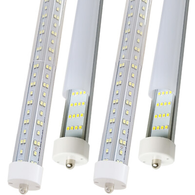 #ad 72W 144W T8 8FT LED Shop Light Bulbs FA8 Single Pin 8 Foot LED Tube Lights Bulb $219.98