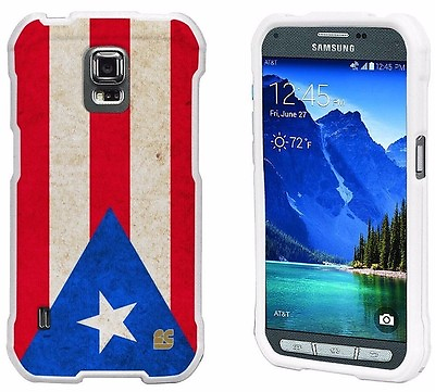 #ad For Galaxy S5 ACTIVE Hard Sleek Snap On Case Cover Design PUERTO RICO $12.97