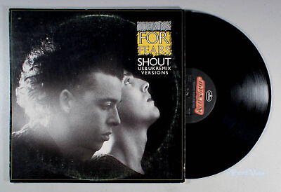 #ad Tears for Fears Shout 1985 Vinyl 12quot; Single • Songs From the Big Chair $10.99