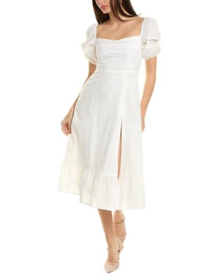#ad Lyra amp; Co Linen Blend Midi Dress Women#x27;s $69.99