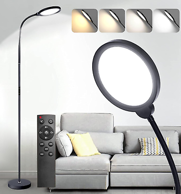 #ad LED Floor Lamps for Living RoomStanding Lamp with Remote Push Button and Adjust $45.36