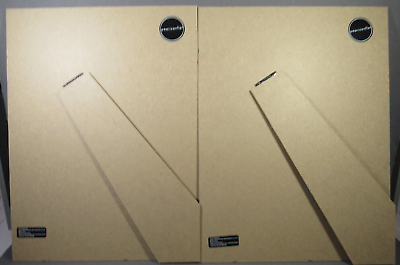 #ad 2 Frame Backs with Easels NEW Tan Color Partical Board 9quot; x 12quot; Repurpose Craft $6.77