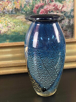 #ad AMAZING 11quot; Eickholt High Design Ovoid Vase with Pulled Lip $399.90