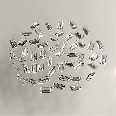 #ad Tapered Baguette Natural Diamonds 0.25 Ct Loose 25 PCS Wholesale Price Clarity I $189.99