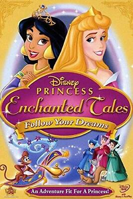 #ad Disney Princess Enchanted Tales Follow Your Dreams DVD VERY GOOD $3.69