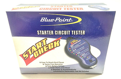 #ad Blue Point Snap On Starter Circuit Tester Start Check NEW Snap On $45.00
