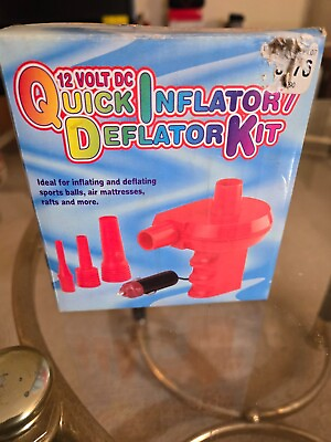 #ad Quick Inflator Deflator kit $8.00