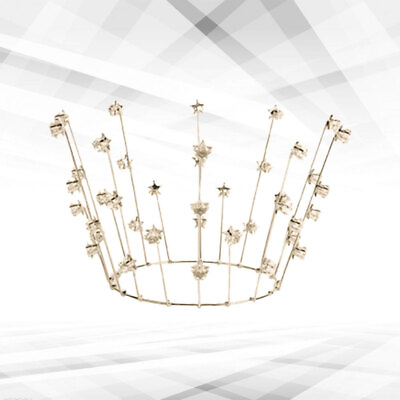 #ad Rhinestone Tiara Wedding Party Cake Decoration Crystal Crowns Tiaras $9.68