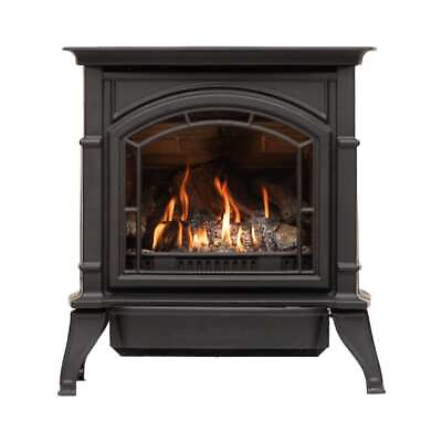 #ad Breckwell Cast Iron Gas Direct Stove With Blower And Remote BH23DV Open Box $2825.30