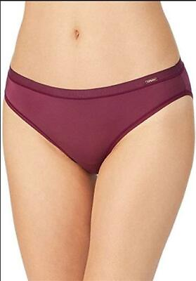 #ad New Le Mystere Infinite Comfort Hipster Panty 6638 Rouge #79320 $9.99