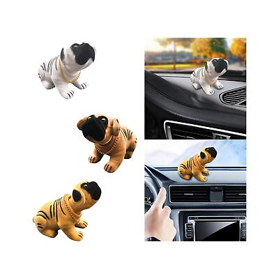 #ad Car Dashboard Nodding Head Dog Decoration for Automobile Desk Tabletop $16.84