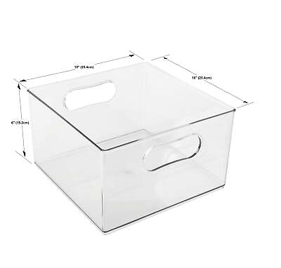 #ad Clear Plastic Large Drawer $28.70