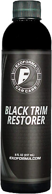 #ad ExoForma Black Trim Restorer Restores Factory Black to Plastic Trim 8 FL oz. $39.97