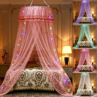 #ad Princess Mosquito Net Lace Dome Bed Canopy for Children Girls Fly Insect Net USA $22.94