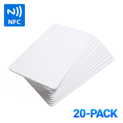 #ad 20 Pack NTAG215 Blank NFC Cards Tags NTAG 215 TagMo Amiibo Compatible $9.98