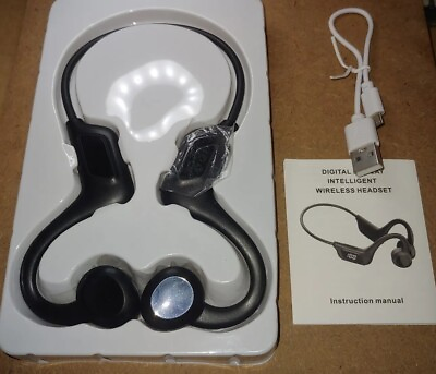 #ad Hanging Ear Headphones MP3 Player Wireless TF Card Reader New Open Box $15.00