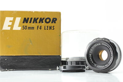 #ad Exc5 NIPPON KOGAKU EL Nikkor 1:4 f=50mm Enlarger Lens From JAPAN $35.90