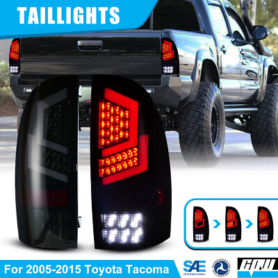 #ad LED Sequential for 05 15 Toyota Tacoma Tail Lights Brake Lamps Driver Passenger $159.99