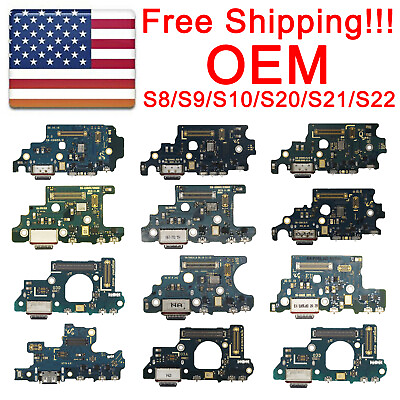 #ad Charger Charging Port Board For Samsung Galaxy S20 FE S20 S21 Plus S22 Ultra 5G $16.99