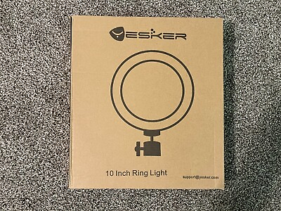 #ad Yesker 10quot; LED Ring Light Selfie Ring Light w Lamp W Tripod Standamp;Phone Holder $12.99