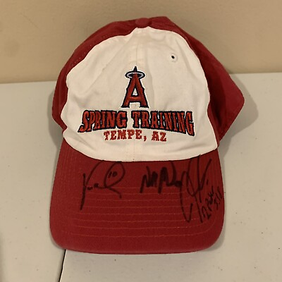 #ad Los Angeles Angels Tempe Arizona 47 Brand Spring Training Hat Cap SIGNED $45.88