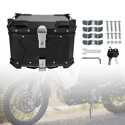 #ad Universal Tail Box Case Top Luggage Box 45L For Bmw R1200Gs R1250Gs F750Gs 850Gs $142.99