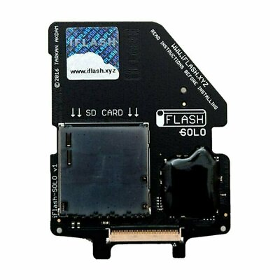 #ad iFlash Solo SD Adapter iPod 5G 6G 7G Classic Install 1x SD SDHC SDXC Card Video $34.95