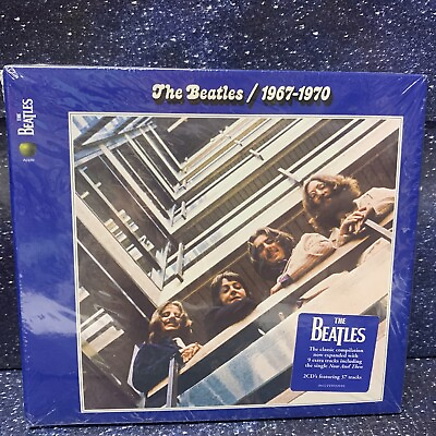 #ad The Beatles The Beatles 1967 1970 2023 Edition 2 CD The Blue Album $14.88