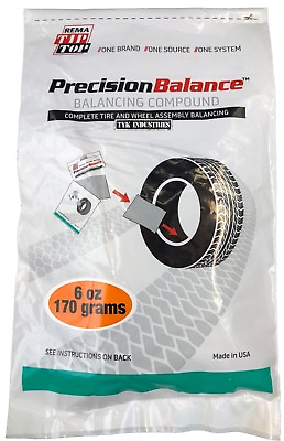 #ad REMA PrecisionBalance 6 oz Tire Balance Beads Kit 6 ounces Drop in Bag $13.85