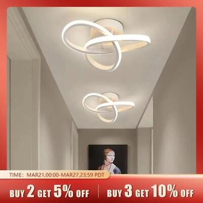 #ad Modern LED Ceiling Lamp Light Chandelier Fixture Pendant Living Room Bedroom Flu $17.20