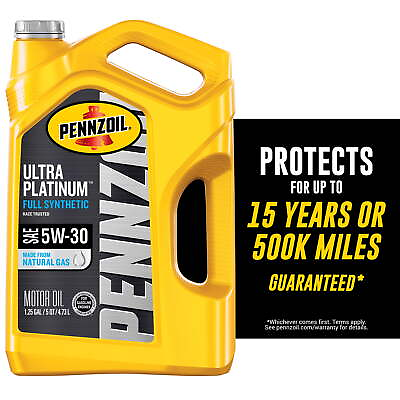 #ad Pennzoil Ultra Platinum 5W 30 Full Synthetic Motor Oil 5 Quart. Auto amp; Tires USA $27.67