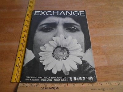 #ad EXCHANGE Revolution 1962 magazine Counter Culture Norman Mailer Canadian $32.95